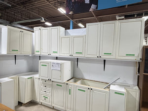 White Shaker Kitchen Cabinet Set