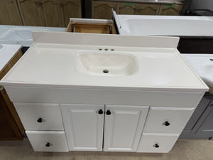 Classic White Freestanding Vanity