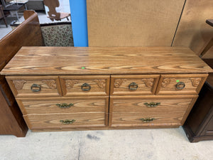 Vintage Oak-Finish Dresser