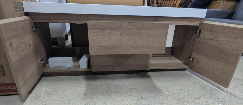 Nordic Canada Wall Mounted Bathroom Vanity with Double Sink