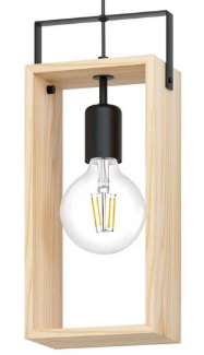 Eglo Famborough Wood Pendant Light