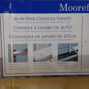 Moorefield 36" sink Console Vanity
