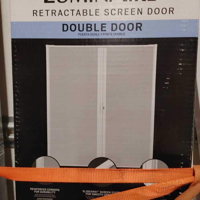 Retractable Double Screen Door