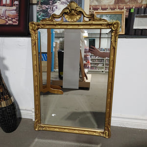 Vintage beveled mirror