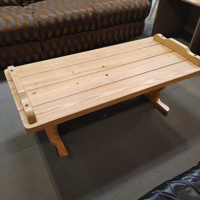 Pine coffee table