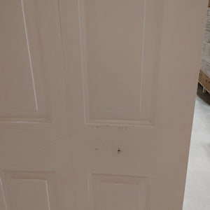 White Bifold Panel Door