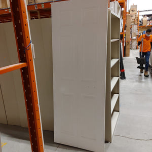 White Bi fold door