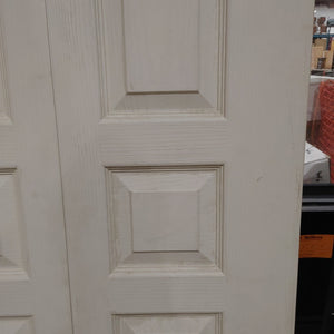 Offwhite bifold door 29.5"w