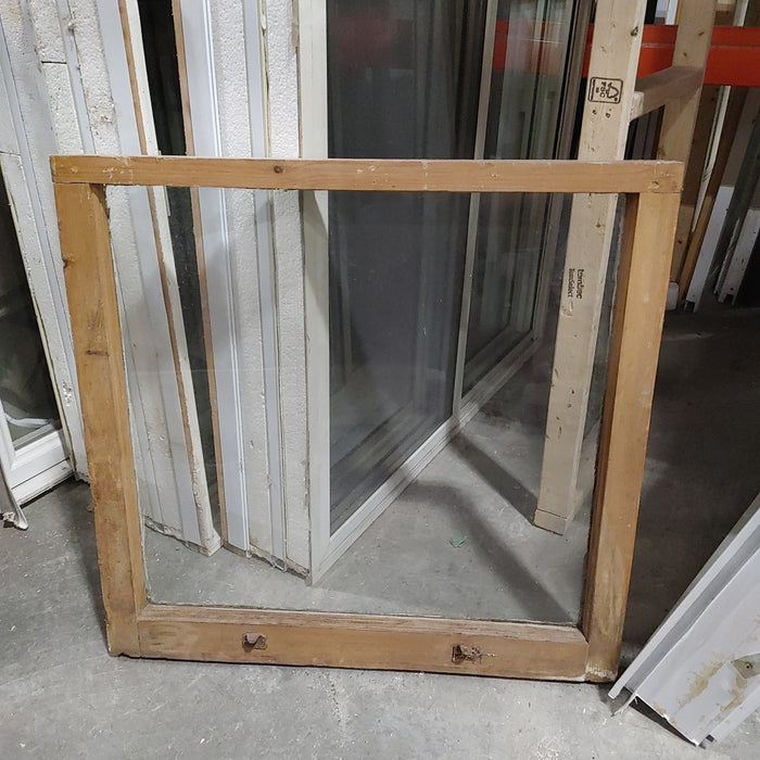 Wood Framed Window 30"w