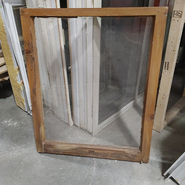 Wood Framed Window 28" w