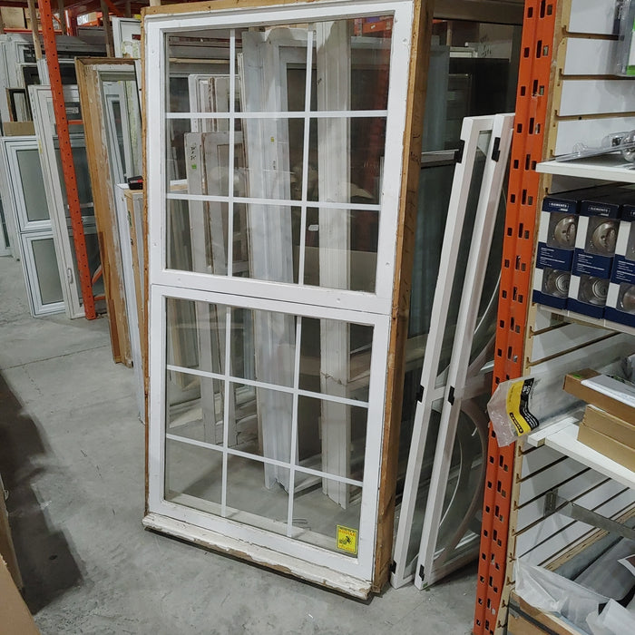 Large Window with wood frame