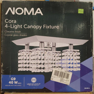 Cora 4 Light Canopy Fixture