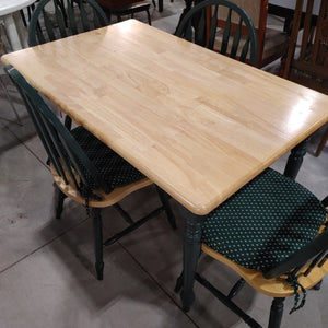 Forest Green/ Pine country style table