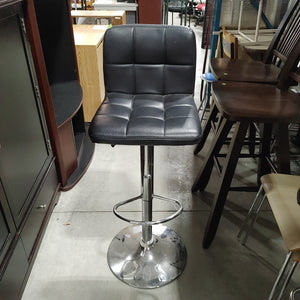 Faux Leather Pneumatic Stool