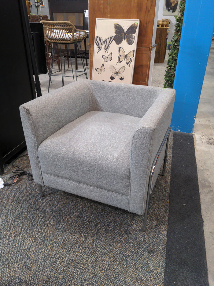 Modern Grey Armchair