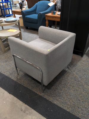 Modern Grey Armchair