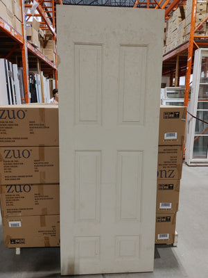 White 6 Panel Interior Door