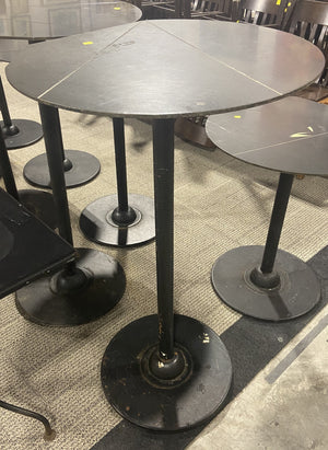 Round Bar Height Cafe Table