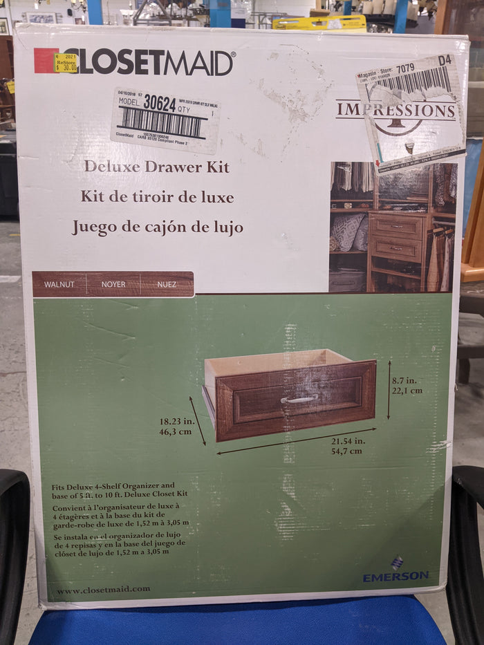 Walnut Deluxe Drawer Kit