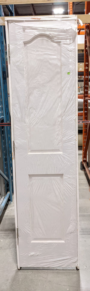 White 2 Panel Door with Frame ( 21.5" x 81.5")