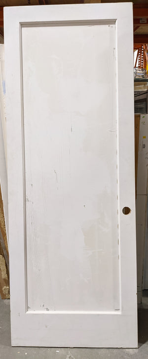 Single Pane French Doors with Knob Cutout