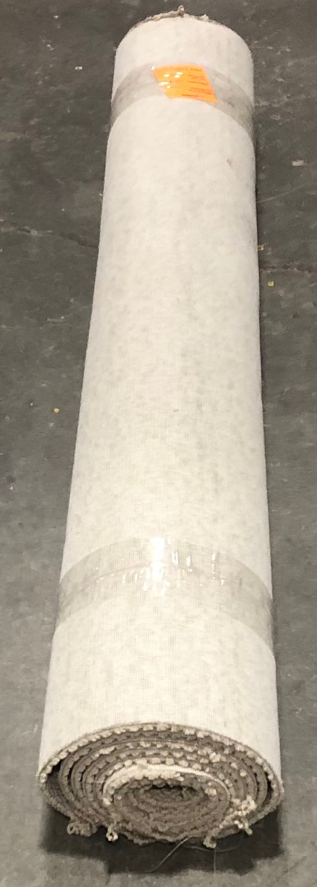 Medium Sized Roll of White Carpet
