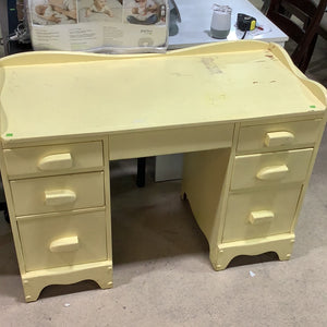 Yellow Desk Dresser