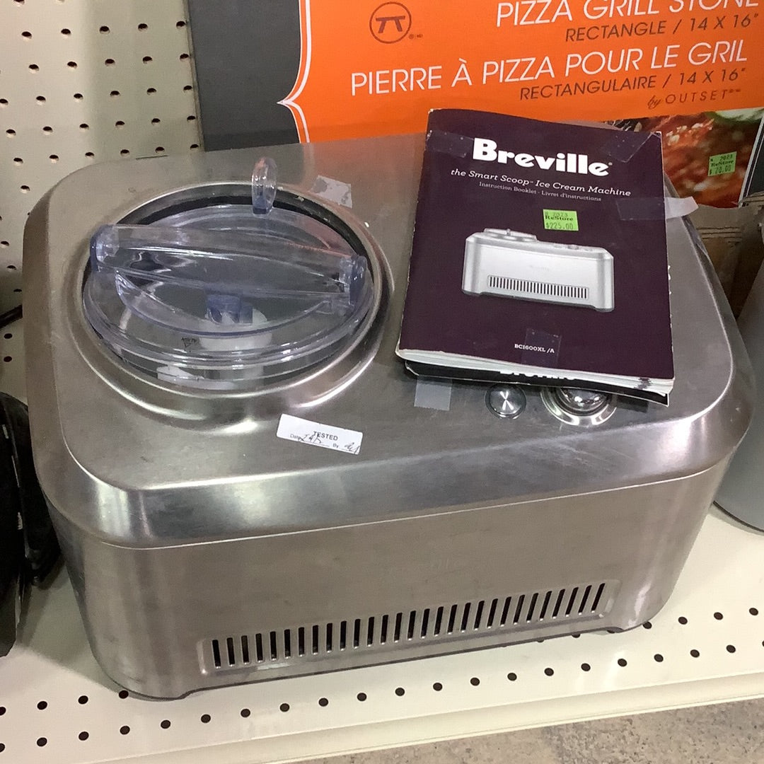 Breville ice outlet cream maker instructions