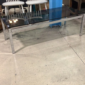 Dark Glass Coffee Table