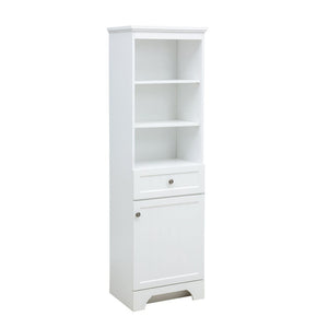 Whitton White 68 inch Linen Cabinet