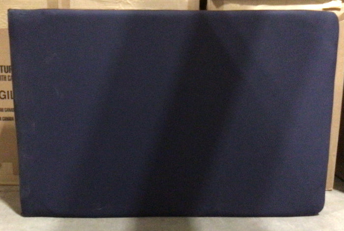 Small Blue Floating Headboard Panel