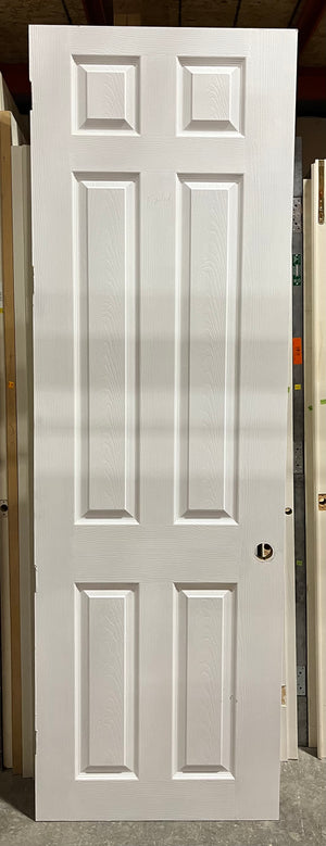Tall 6-Panel White Door (29.5” x 91”)