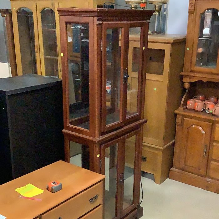 Reddish Display Cabinet