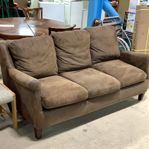 Brown Velcro Cushion Couch