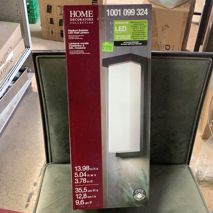 Home Decorators Medium LED Wall Lantern