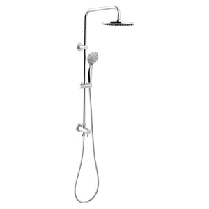 Slide Bar Mounted Hand and Fixed Shower Head Kit