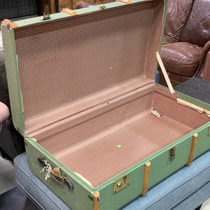 Green Steamer Trunk