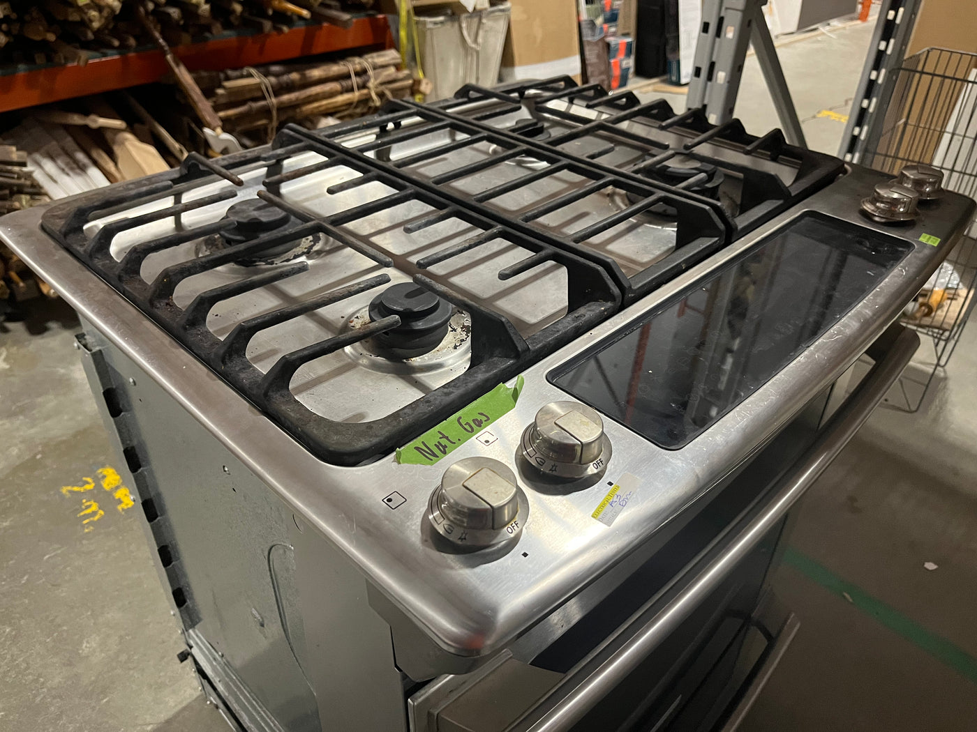 Electrolux SS Stove w Sliding Oven Grates Habitat for Humanity