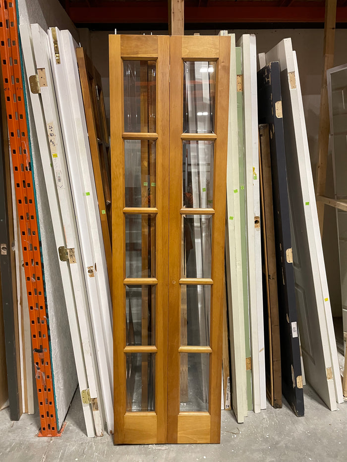 XS Wood Panel Bi-Fold Door