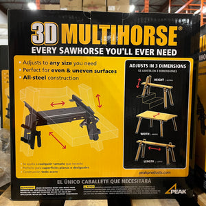 3D MultiHorse Customizable Sawhorse Bracket