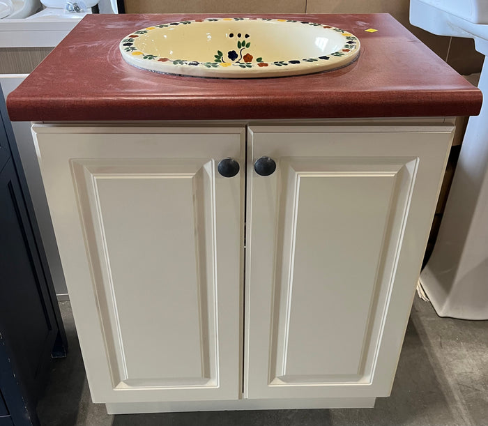 Hand Painted Bathroom Vanity