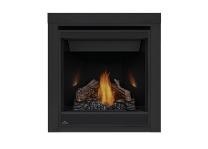 Napoleon Tall Natural Gas Fireplace Insert w/ Log