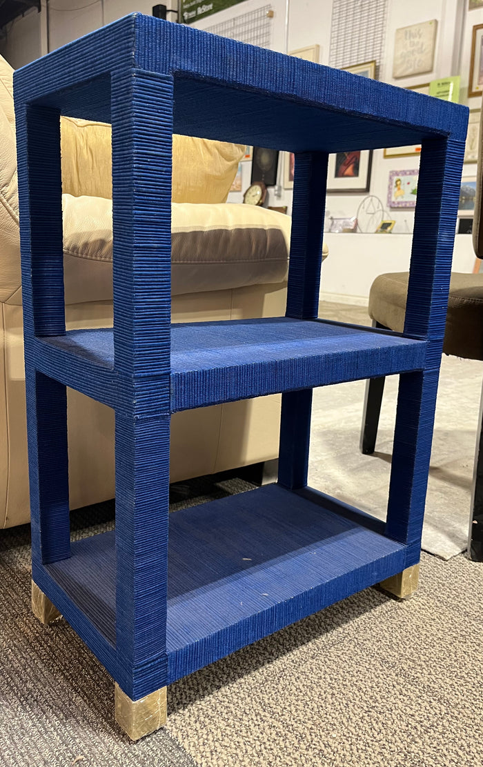 Blue 3-tier Shelf