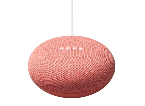 Google Nest Mini GEN2 Smart Speaker in Coral