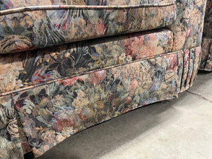 Colourful Retro Floral Couch