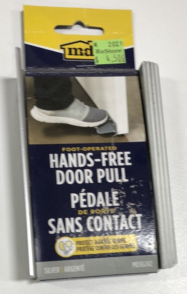 Foot-Operated Hands-Free Door Pull