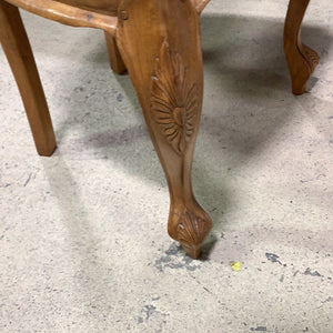 Wood Carved Seat