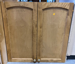 Country Pine Kitchen with Double Sink