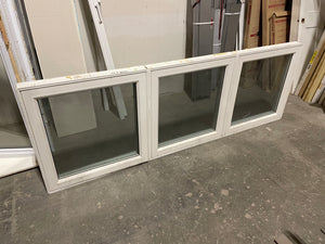 Long Squared 3 Panel Window