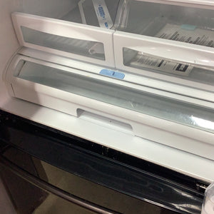 LG Double Door Fridge Black